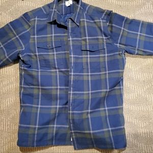 Mens XXL Timberland longsleeve winter warm shirt Blue must have